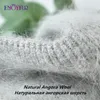 Szerokie brzegowe czapki wiadro ciesz się ciepłą zimą kobiety miękki angora wełniany czapka czapka grube podwójnie wyłożone rosyjskie marka Studal Skull Failies 230807