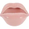 Lip Mouth Keramik-Aschenbecher Neuheit Aschenbecherhalter für Zuhause (Rosa) HKD230808