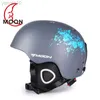 Ski Helmets MOON Ski Helmet Autumn Winter Adult and Children Snow Sports Safety Snowboard Skateboard Skiing Equipment HKD230808