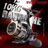 Moulinets Baitcasting RYOBI RANMI HE Spinning Reels Saltwater Freshwater Ultralight Metal Frame Ultra Smooth and Tough 5.2 1 High Speed 230807