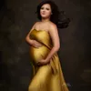 Moderskapsklänningar moderskapsklänningar fotografering rekvisita kläder fotoshoot bakgrund trasa ljus mjuk satin luster tyg studio skjutning accessorie hkd230808