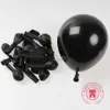 5 " 10 " 12 " 18 " 36 " Pur Noir Ballon Latex Épaissi Rond Mat Ballons Fête D'anniversaire De Mariage Halloween Décoration De Noël HKD230808