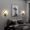 Wandlamp Moderne LED Indoor Lighing Woondecoratie Nachtkastje Woonkamer Gang Decor Zwart-wit Lichten