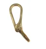 Keychains Brass Keychain Key Ring Belt Hook Clip Wallet Chain Buckle DIY Accessories Decor Women Men Birthday Gift 1 Pcs
