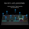 AULA F2088 Mechanical Gaming Full Key Programmable Marcro Keyboard Anti-ghosting Switch Wired Mixed Backlit Keyborad for Game PC HKD230808