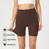 Kvinnors shorts fickyoga shorts underkläder fritt fitness gym pilates dans sport korta leggings cykling klättring utomhus knä lenght tights 230807