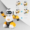 ElectricRC Animals Mini RC Soccer Robot Two Player Battle Cartoon Elektrisch speelgoed Muziek Dansen Zingen Leuk spel Simulatie Geschenken voor kinderen 230807