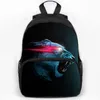 Schooltassen Mr Beast Lightning Cat Rugzakken Studenten Jongens schoolrugzak Kinderen Tiener Knapzak Reizen Mochila Rits Rugzak 230807