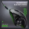 Möss seenda laddningsbara trackball mus bluetooth24g dubbelläge trådlöst för pc mac dator bärbar tablett gamer mause 230808