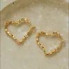 Hoop Ohrringe Mode Gold Farbe C Manschette Stud Mädchen frauen Geometrische Hochzeit Party Schmuck Großhandel