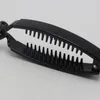 Hair Clips 4 Black Large Plastic Banana Fish Claw Holder 100mm For DIY