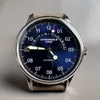 Relógios de pulso vintage PT5000 relógio automático masculino código misterioso mecânico 42 mm comercial masculino retrô ETA 2824 relógios de luxo