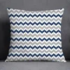 Yastık kasası 45x45cm yastık kapağı geometrik desen polyester mavi gri yastık kılıfı kanepe atma ev dekor pillowcas 230807