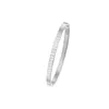 Bangle Designer Minimalist Stainless Steel Bangles For Women Sleek Simple Sophisticated Bracelet Strap Korean Fashion Jewelry Gift