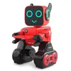 ElectricRC Animals R4 Robot multifunzionale VoiceActivated Intelligent RC con colore rosso bianco Smart Kids Toy 230807