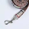 leashes Harness Leashes 세트 디자이너 애완 동물 조끼 클래식 자카드 글자 소프트 에어 메쉬 개 하네스 작은 개 고양이 찻잔 강아지시