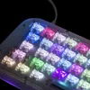 60% клавиш милая собака RGB Клавиатура подсветки 64 Ключ через программируемый механический комплект горячий подсадок Acylic Macro клавиатура HKD230808