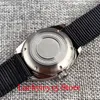 Armbanduhren Tandorio 36mm Militäruhren Rot/Grün Sunburst Zifferblatt Leuchtendes Japan NH35 Uhrwerk Auto Herrenuhr Double Dome AR Saphir