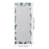 4pcs Magnetic Notepads Magnet Back Grocery List Message Memo Pads