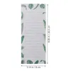 4st magnetiska anteckningar Magnet Back Grocery List Message Memo Pads