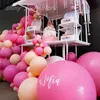 Stor vit ballong macaron 5-36 tum jätte helium ballonger födelsedagsfest bröllop dekoration festival valentins dag parti dekor hkd230808