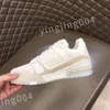 2023 Luxury Designer Men Women Match Casual Shoes Fabric Effect Calfskin Reflective Sneakers Mixed Fiber Fashion Casual Shoe RD0803