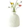 Planters Pots Bunga Modern plastik putih biru keranjang Pot bunga Nordic rumah tamu penataan bunga R230808