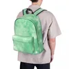 Sac à dos vert cravate colorant impression sacs à dos garçons filles Bookbag enfants sacs d'école enfants sac à dos voyage sac à bandoulière grande capacité