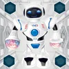 電気/RC動物ミニ自動ダンスロボットYH6233インテリジェントエレクトリックシミュレーション教育ロボットライトと音楽モデルロボットおもちゃキッズ230808