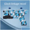 Gun Toys Blue Splatter Ball Toy Guns Gel Blasters x2 Pistol Tk Shop Drop Dister Model Dhqcn dh5gb