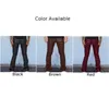 Calça Masculina Masculina Casual Solta Estampada Couro Sintético Cintura Média Fina Retro Punk Hip Hop Masculino Ajuste Elástico Calça Boate