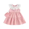 Vestidos de menina Ma baby Dress pesta bayi perempuan Gaun Ruffle para musim panas selempang