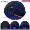 Cosplay peruker afro kinky curly peruk med lugg korta fluffiga hår peruker för svarta kvinnor syntetiska ombre glueless cosplay naturlig brun svartrosa 230807