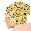 Berets Cartoon Truck Excavator Skullies Beanies Hats Backhoe Cranes Equipment Autumn Winter Unisex Street Caps Warm Bonnet Knitting Hat