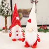 Decorações de Natal Gnomo de Natal Boneca Sem Rosto Para Casa 2023 Enfeite de Natal Natal Casa Navidad Ornamento Presentes