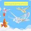 ElectricRC Animals 360 grader 24 GHz Flying RC Bird Toy Birds Mini Drone Toys Remote Control EBIRD CONCHARGEABLE Gift 230807