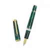 Penne stilografiche Hongdian N1S penna stilografica pistone penna acrilica calligrafia squisito materiale scolastico per ufficio penne retrò 0,5 mm pennino EF BLU ROSSO verde 230807