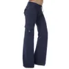 Vrouwen s Broek s Drop Cargo Vrouwen Sterke Elastische Wijde Pijpen Broek Vrouwelijke Zachte Joggers Sport Trekkoord Rechte Joggingbroek 230808