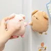 Plush Keychains A Pair Plush Magnetic Couple Pig Keychain Cute Creative Plush Toy Kawaii Girl Holiday Gift Personalized Magnet Backpack Pendant 230807