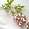 Dekorative Blumen 1PC handgemachte Gartendekoration hängende künstliche Blume Hochzeit Straßenführer für El Windspiel DIY