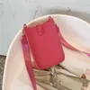 Womens Luxurys مصمم أكياس الكتف الكتف Crossbody حقيبة صغيرة من الجلد المحمول أكياس الهاتف المحمول