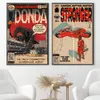 Kanye West Canvas Malerei Vintage Album Cover Poster und Drucke Wandbild Kunst Hip Hop Comics Rap Drucke Home Decor No Frame Wo6