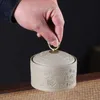 Creative Ashtray with Cover Anti-flying Ash Home Living Room Office Retro Ceramic Seal Anti-flying with Cover Soot Storage Box HKD230808