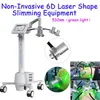 Non-Invasive 6D Diode Lipo Laser Body Shaping Reduce Fat Lipolaser Diode Slimming Machine Home Use