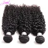 Lace 12A Raw Kinky Curly 3 4Bundle Deals Hair Natural Black 8 26Inch 100 Mongolian Real Human Weave 230807