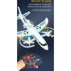 LED Flying Toys RC Plane for Children Model Toy 360 Rotation Powerful Motor Remote Control Glider with Boys Favorite Gift 230807