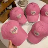 Ball Caps Pink Lovely Girls Baseball Cap Female Fashion Adjustable Snapbk Women Hats Soft Top Peaked Cap Cute Cat Hat Trendy Fe Small J230807