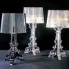 Włochy Design Kartell Bourgie Acryl Lampa stołowa Proste nowoczesne oprawy oświetleniowe Art Decor Home Living/Model Room sypialnia łóżko HKD230808