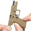 Tactical Pistol Shape Keychain Mini Portable Decorations Detachable G-45 Gun Weapon Keyring Key Chain Ring Trend Gift2105