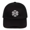 Casquettes de Baseball Coton Trafalgar Law Papa Chapeau Pirate Bande Dessinée Casquettes De Baseball Fan Anime Chapeaux pour Femmes Hommes Homme Snapbk Luffy Sauron J230807